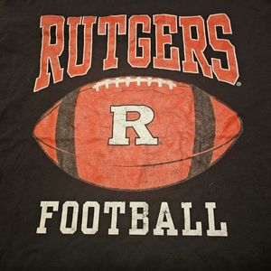 NWOT Rutgers Scarlet Knights Football T-shirt.  Size:L.